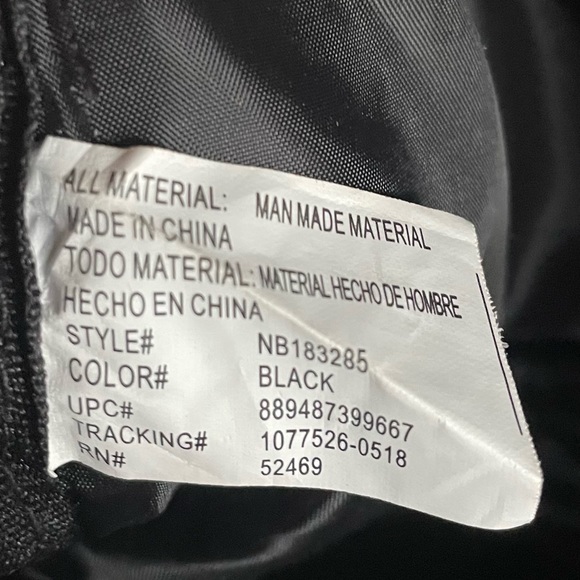 Black Sequin Zip Cosmetic Bag or Clutch - Picture 5 of 5